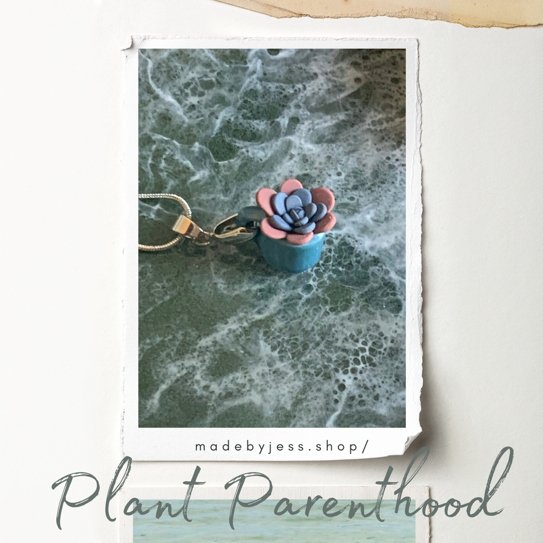 Plant Parenthood Mug Plant Necklace