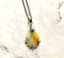 Load image into Gallery viewer, Boho Desert Frilled Drop Pendant
