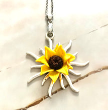 Load image into Gallery viewer, Sunflower Sunshine Pendant (2)
