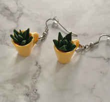 Load image into Gallery viewer, Plant Parenthood Yellow Mug Dangles
