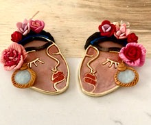 Load image into Gallery viewer, Frida Kahlo Dangles
